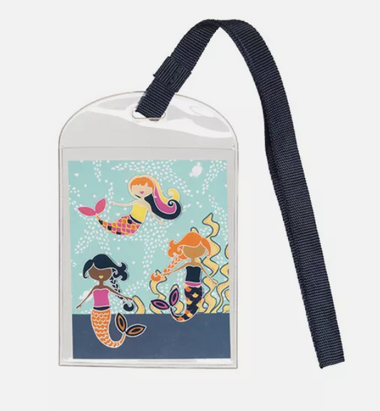 Thirty-One Gifts - Take Along Bag Tag - Mermaid Lagoon