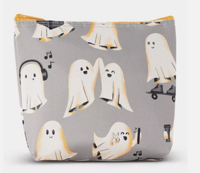 Thirty-One Gifts Snack & Go Pouch *Playful Ghosts*