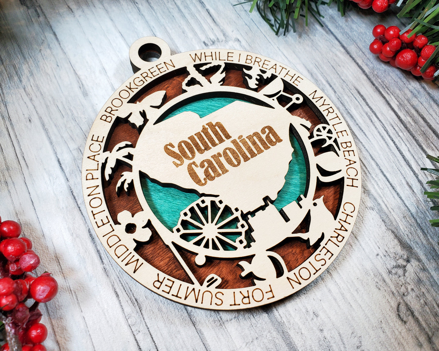 South Carolina Ornament