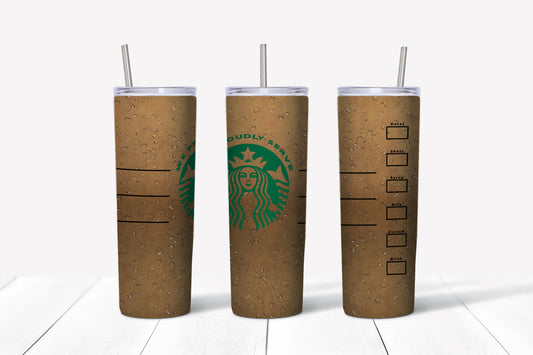 Starbucks Iced Coffee without foam 20 oz. Tumbler