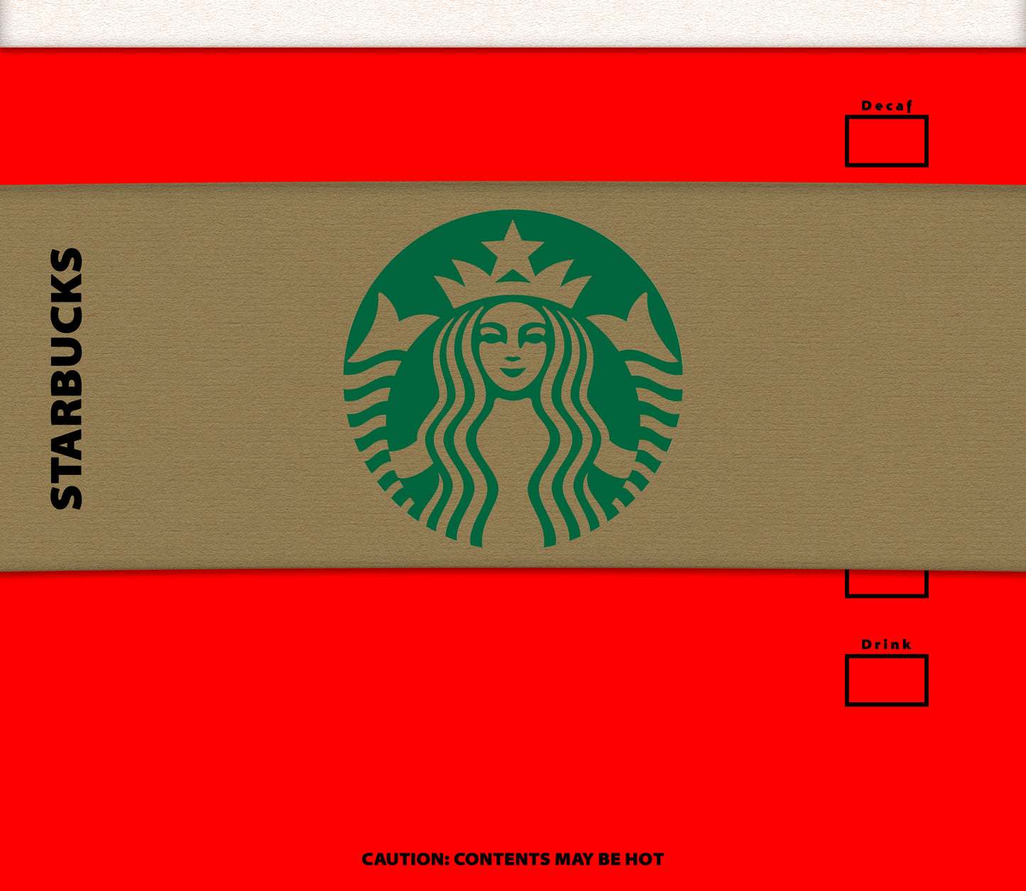 Starbucks Red Cup With Sleeve 20 oz. Tumbler