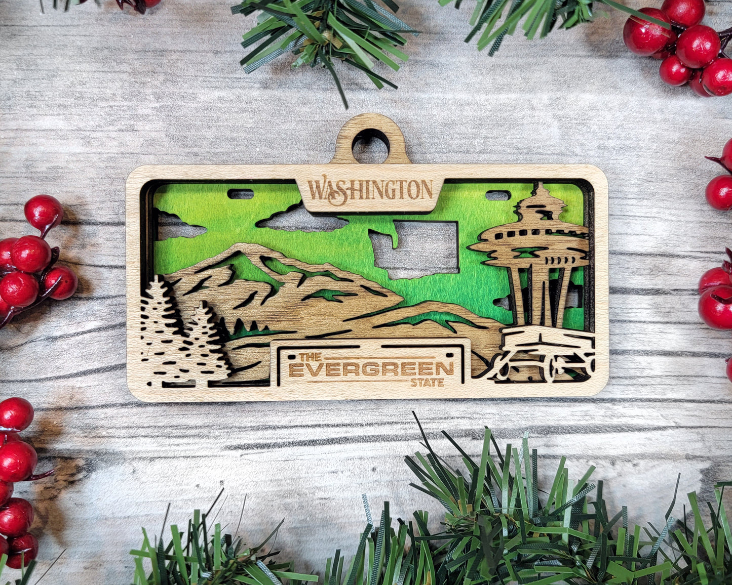 Customizable Washington Ornament