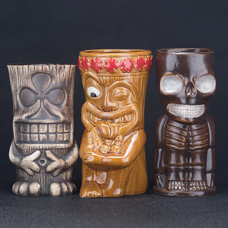 Hawaii Ceramic Tiki Mug