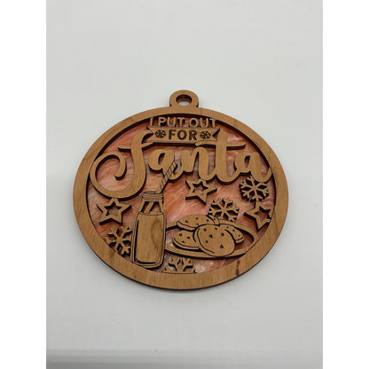 Shaka Brands I Put Out For Santa Ornament