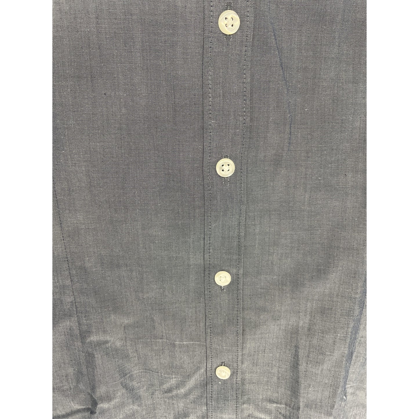 Van Heusen Womens Gray Button Up Size 4-6 S