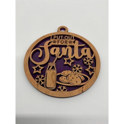Shaka Brands I Put Out For Santa Ornament