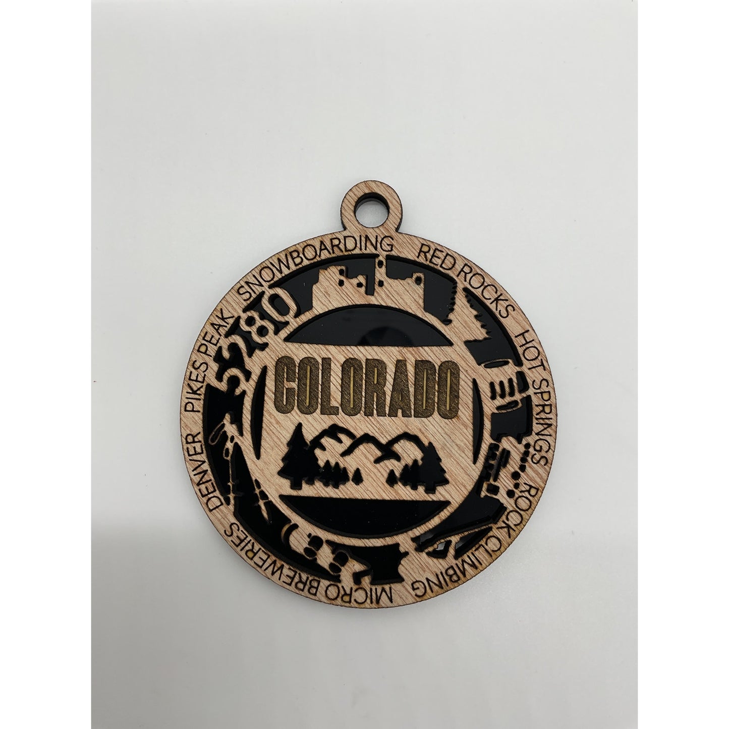 Shaka Brands Colorado Christmas Ornament