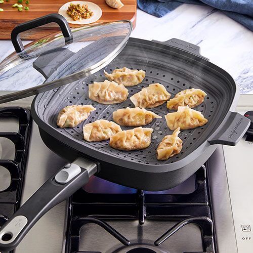 Pampered Chef | Nonstick Sauté & Steam Pan | NEW | 100433 | Ohana Underground