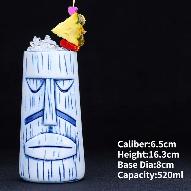 Hawaii Ceramic Tiki Mug