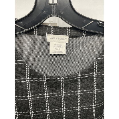 Van Heusen Women’s Plaid Stretch Top – S