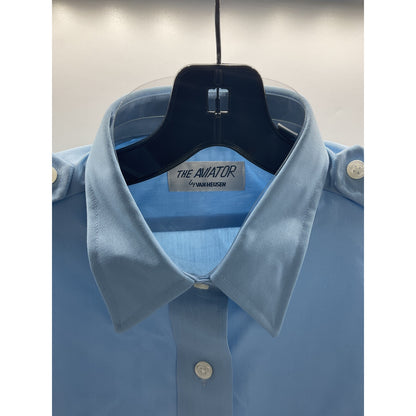 Van Heusen The Aviator Womens White Button Up Size 14