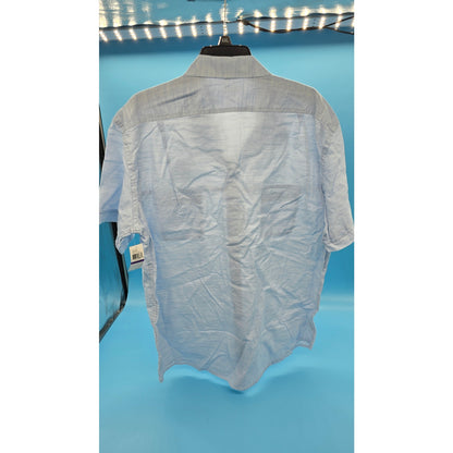 IZOD Saltwater Relaxed Classics Button-Up Shirt – Dockside Chambray – Little Boy Blue (NWT)