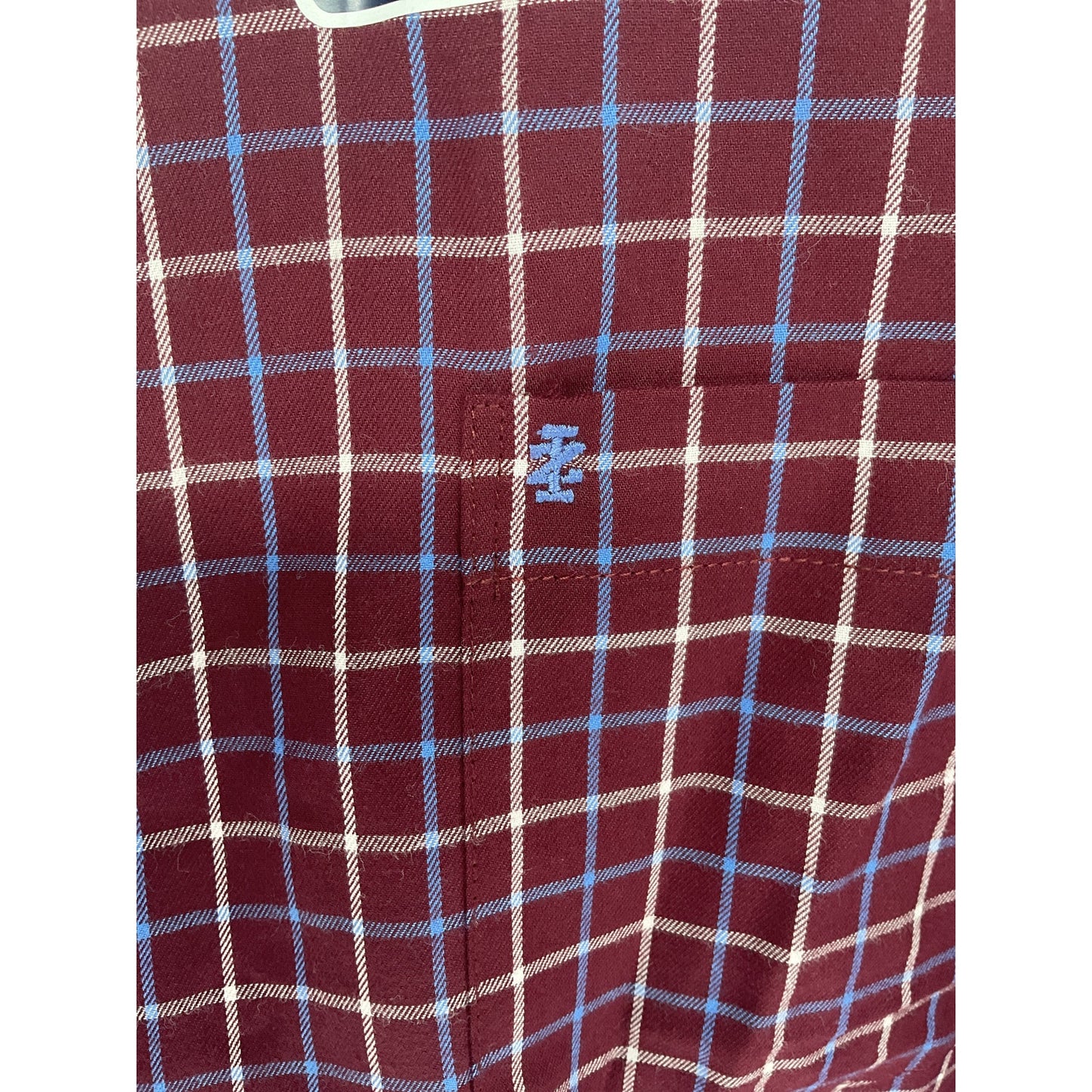 IZOD Advantage Wrinkle-Free Casual Button-Up Long Sleeve Shirt XXL