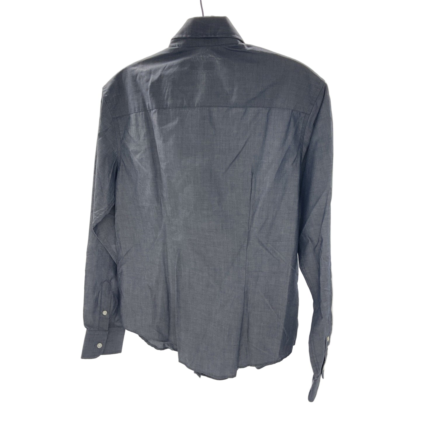 Van Heusen Womens Gray Button Up Size 4-6 S