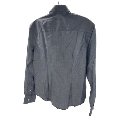 Van Heusen Womens Gray Button Up Size 4-6 S