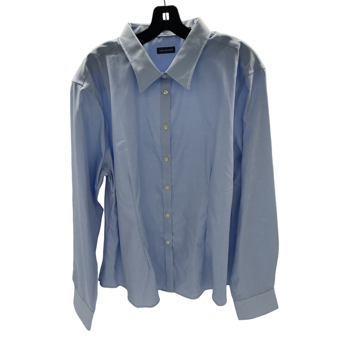 Van Heusen Women’s Long-Sleeve Dress Shirt – 3XL (24–26)