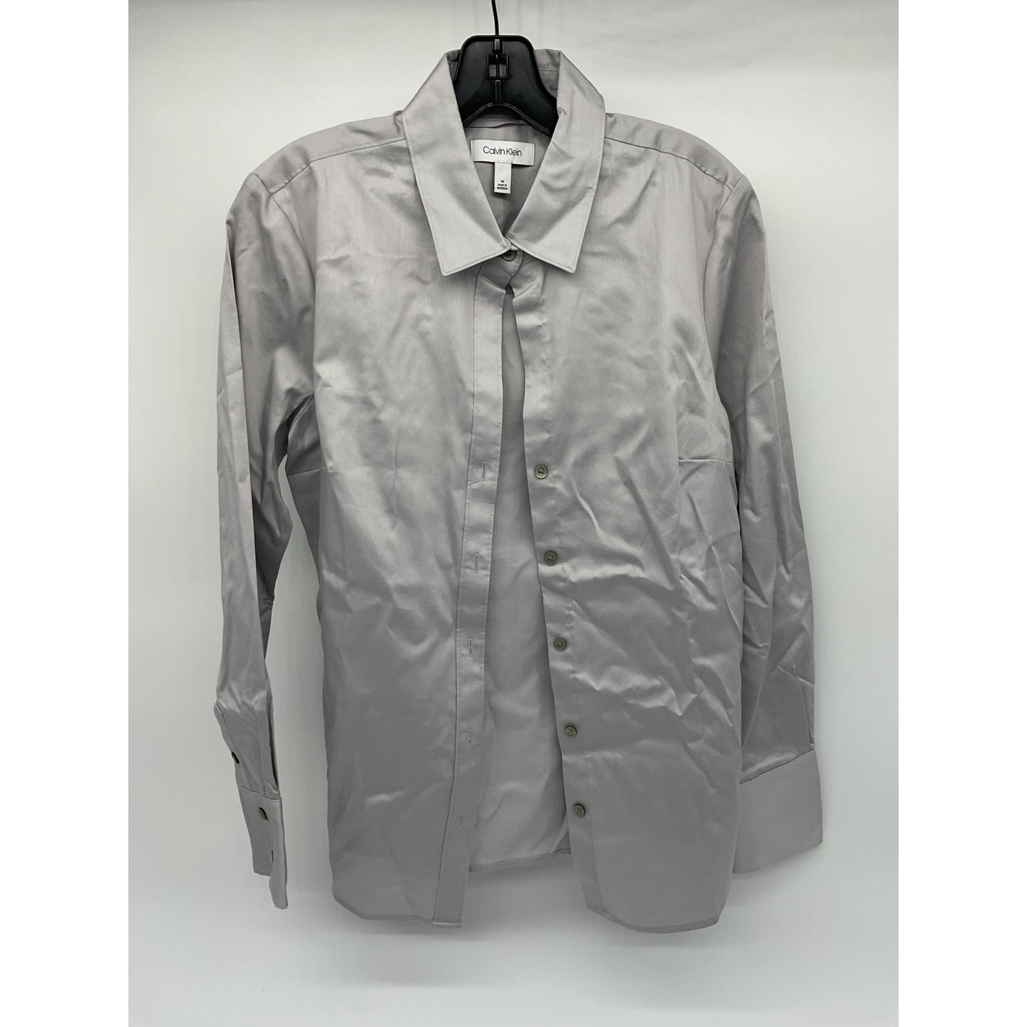 Calvin Klein Women’s Long-Sleeve Dress Shirt – M