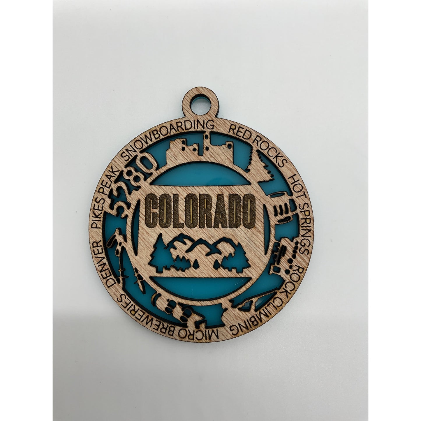 Shaka Brands Colorado Christmas Ornament