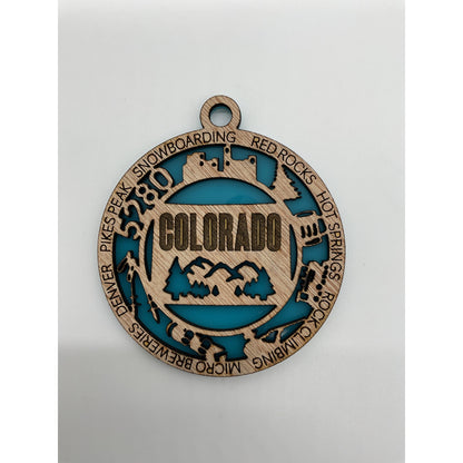 Shaka Brands Colorado Christmas Ornament