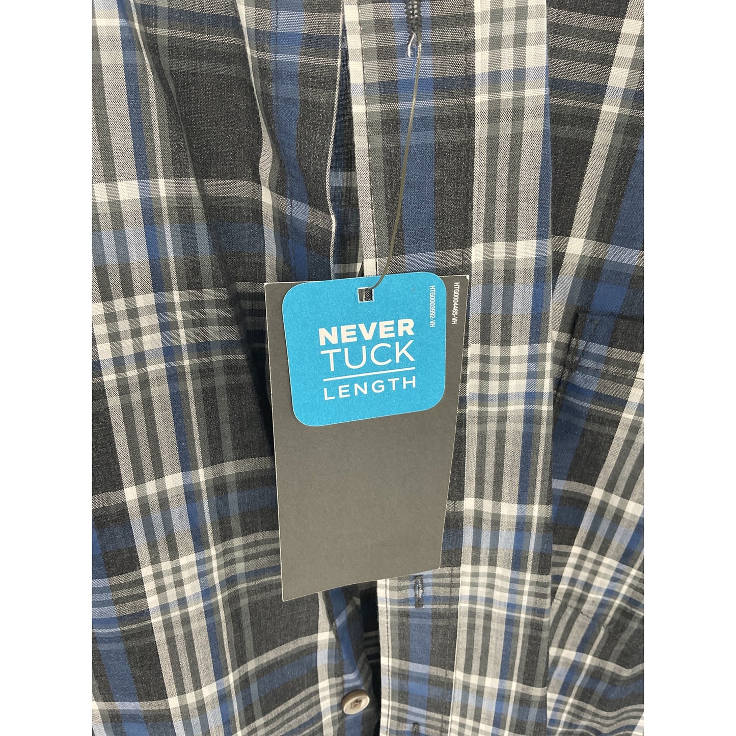 Van Heusen Never Tuck Slim Fit Shirt – XXL