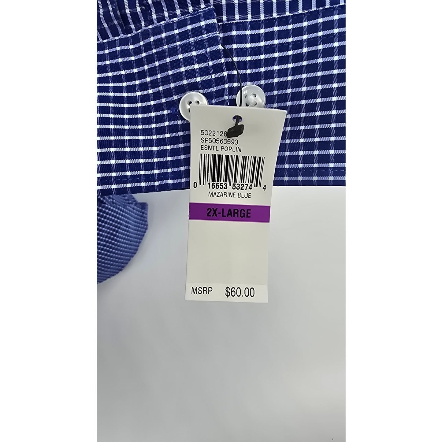 Van Heusen Classic Fit Button Up XXL NWT