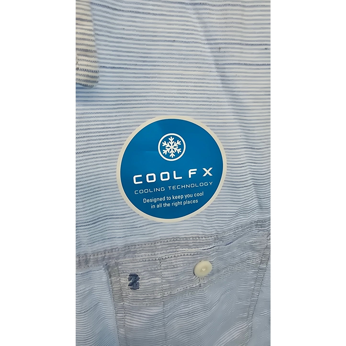 IZOD Saltwater Relaxed Classics Button-Up Shirt – Dockside Chambray – Little Boy Blue (NWT)