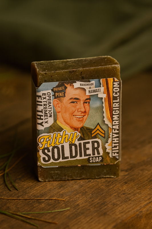Filthy Farmgirl Filthy Soldier Soap 2 oz
