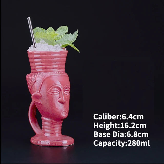 Hawaii Ceramic Tiki Mug