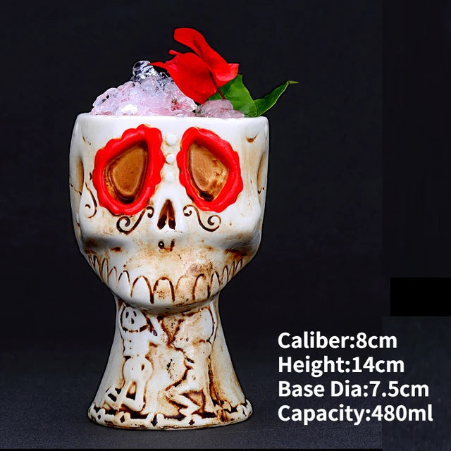 Hawaii Ceramic Tiki Mug