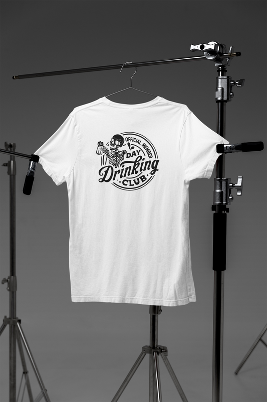 Official Member, Day Drinking Club Crew Neck T-Shirt