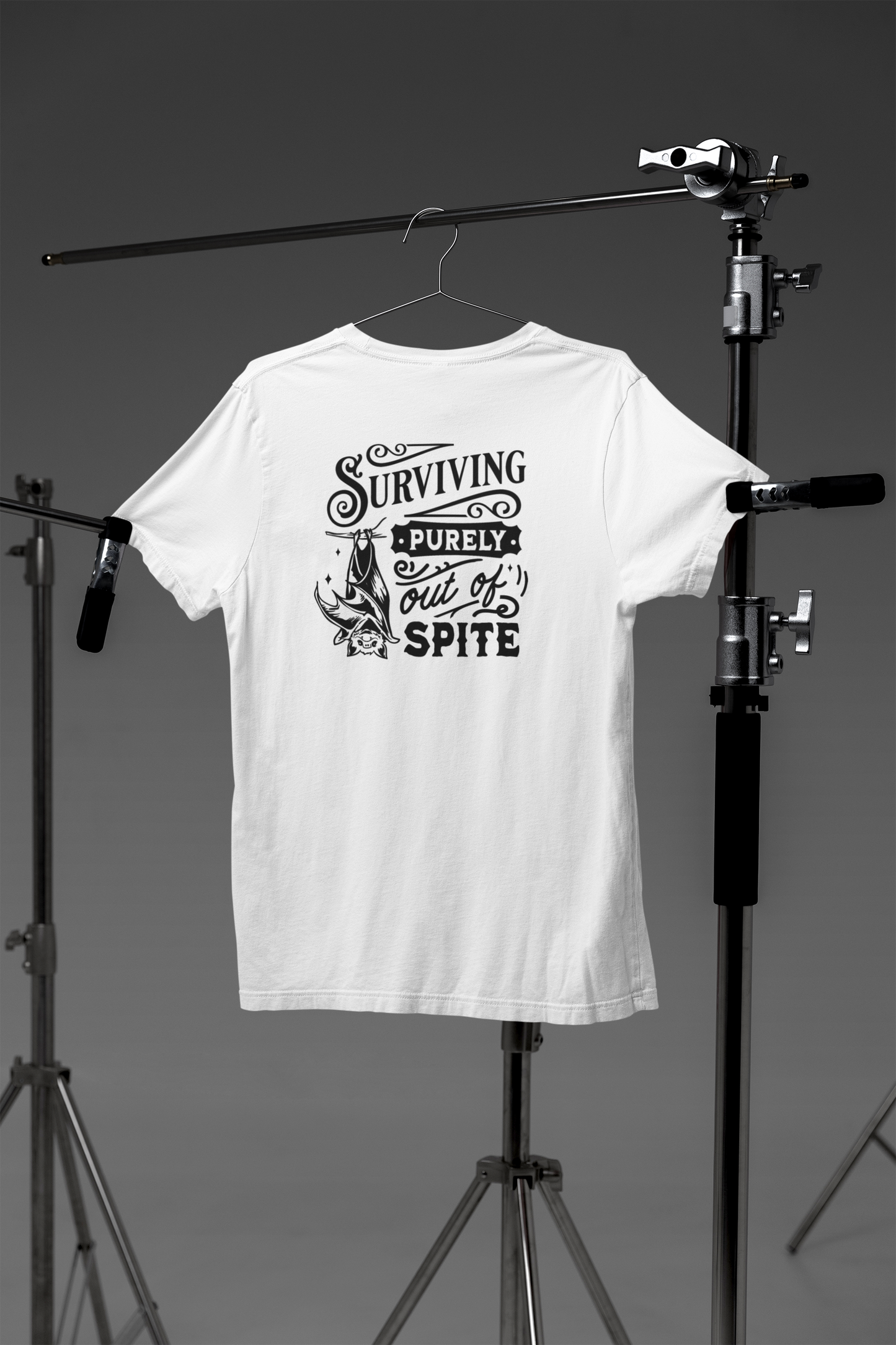 Surviving Purely Out Of Spite Crew Neck T-Shirt