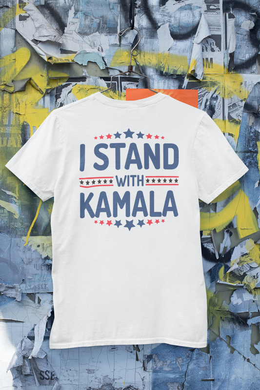 We Are Not Going Back, Kamala, Crew Neck T-Shirt