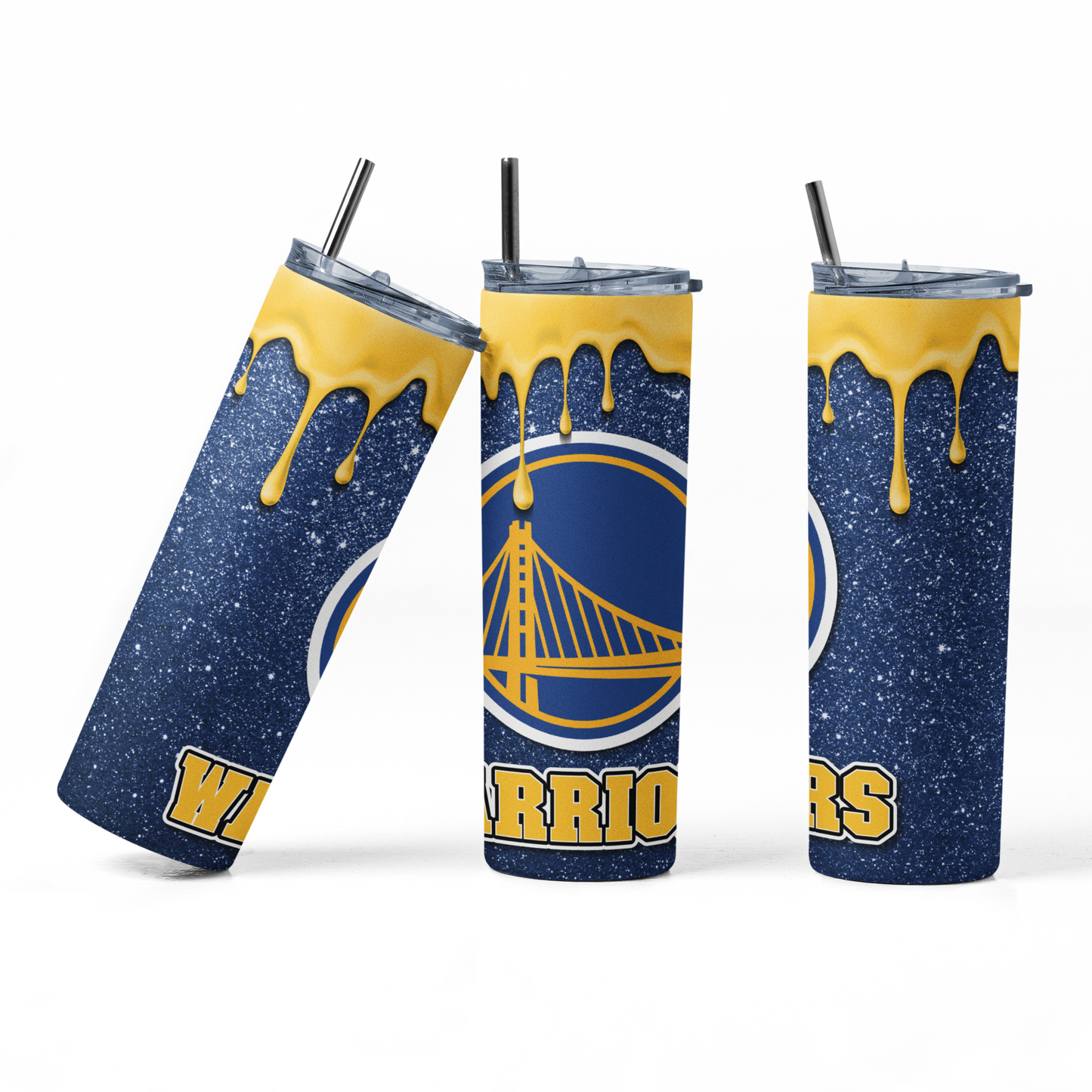 NBA Glitter Drip style 20 oz. Tumbler