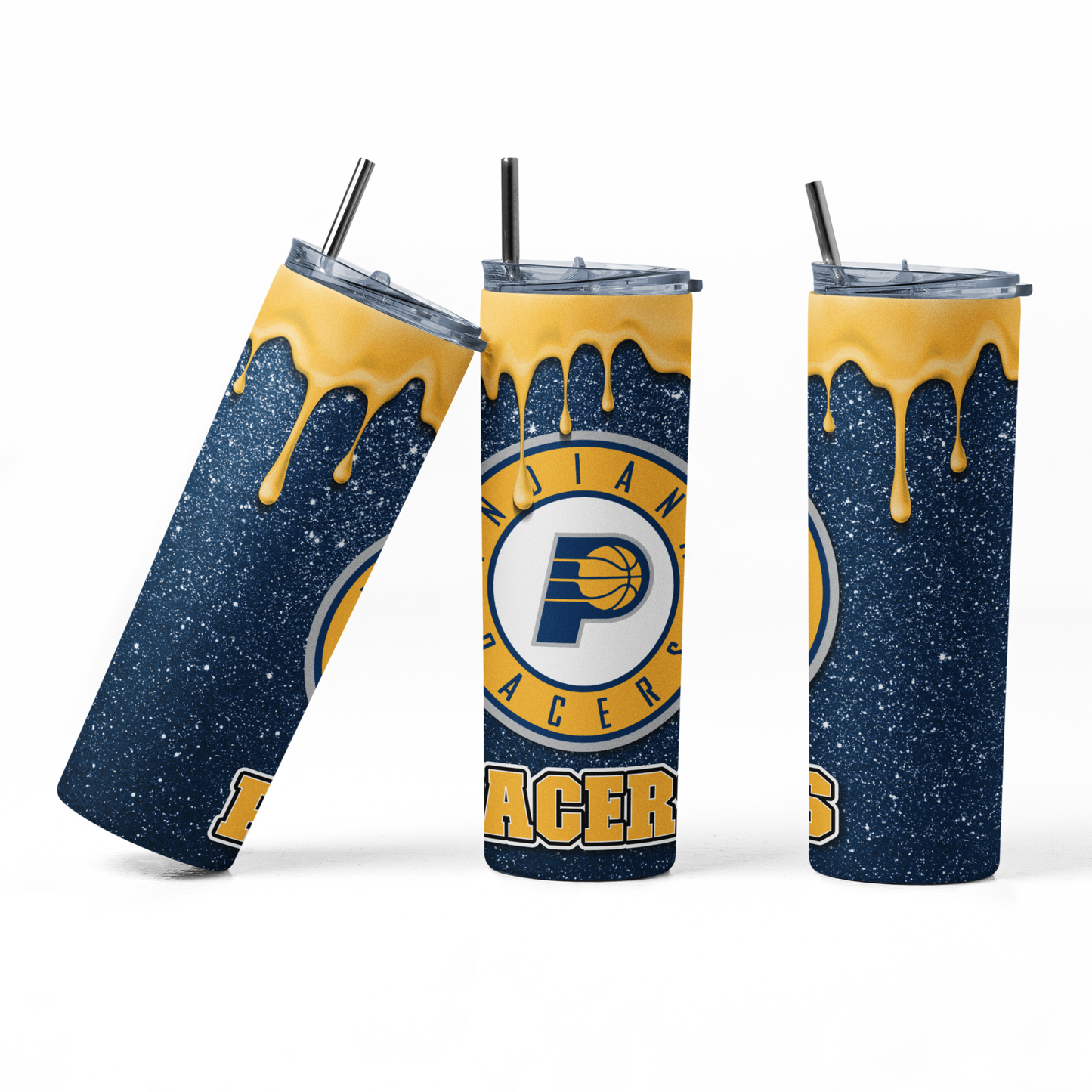 NBA Glitter Drip style 20 oz. Tumbler