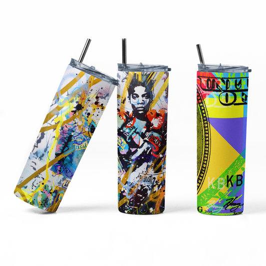 Boxing Art 20 Oz Skinny Tumbler