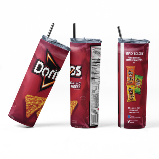 Doritos Nacho Cheese 20 Oz. Skinny Tumbler