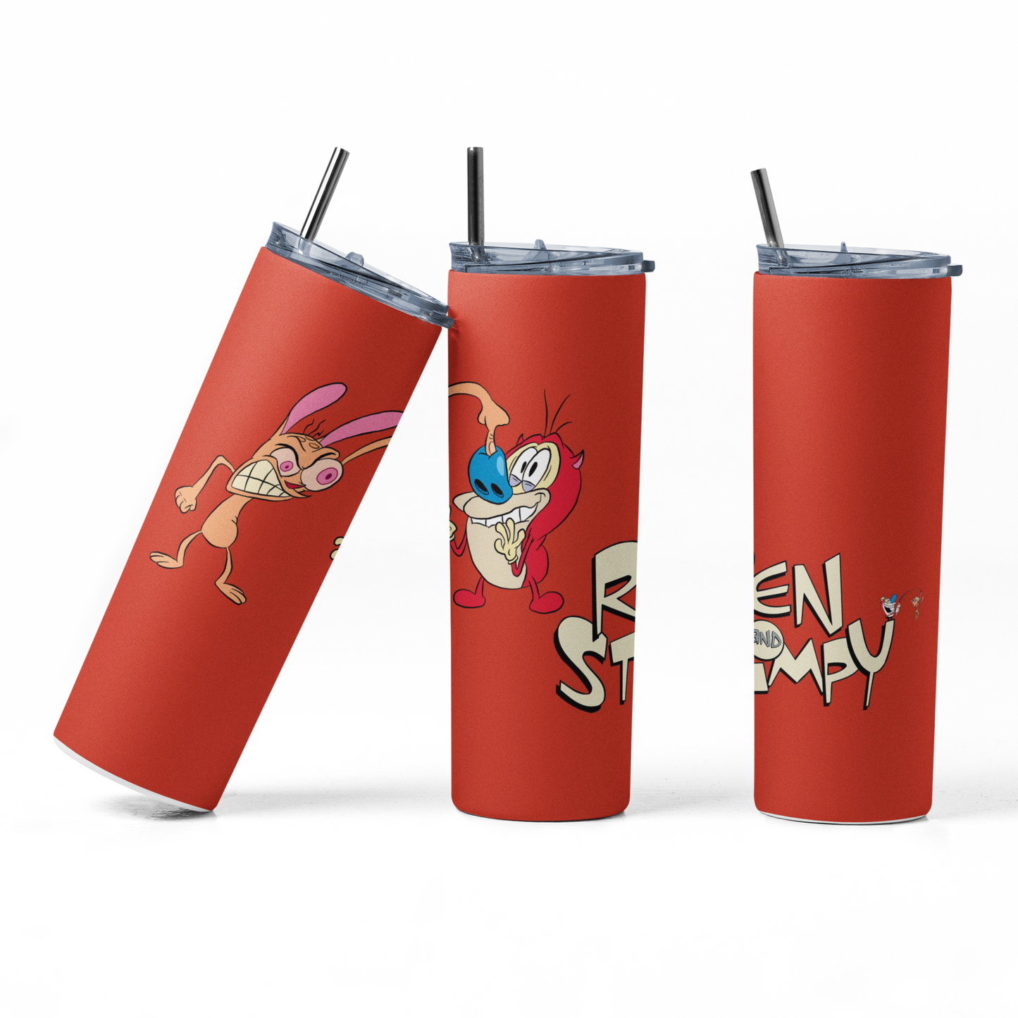 Ren & Stimpy 20 Oz. Skinny Tumbler