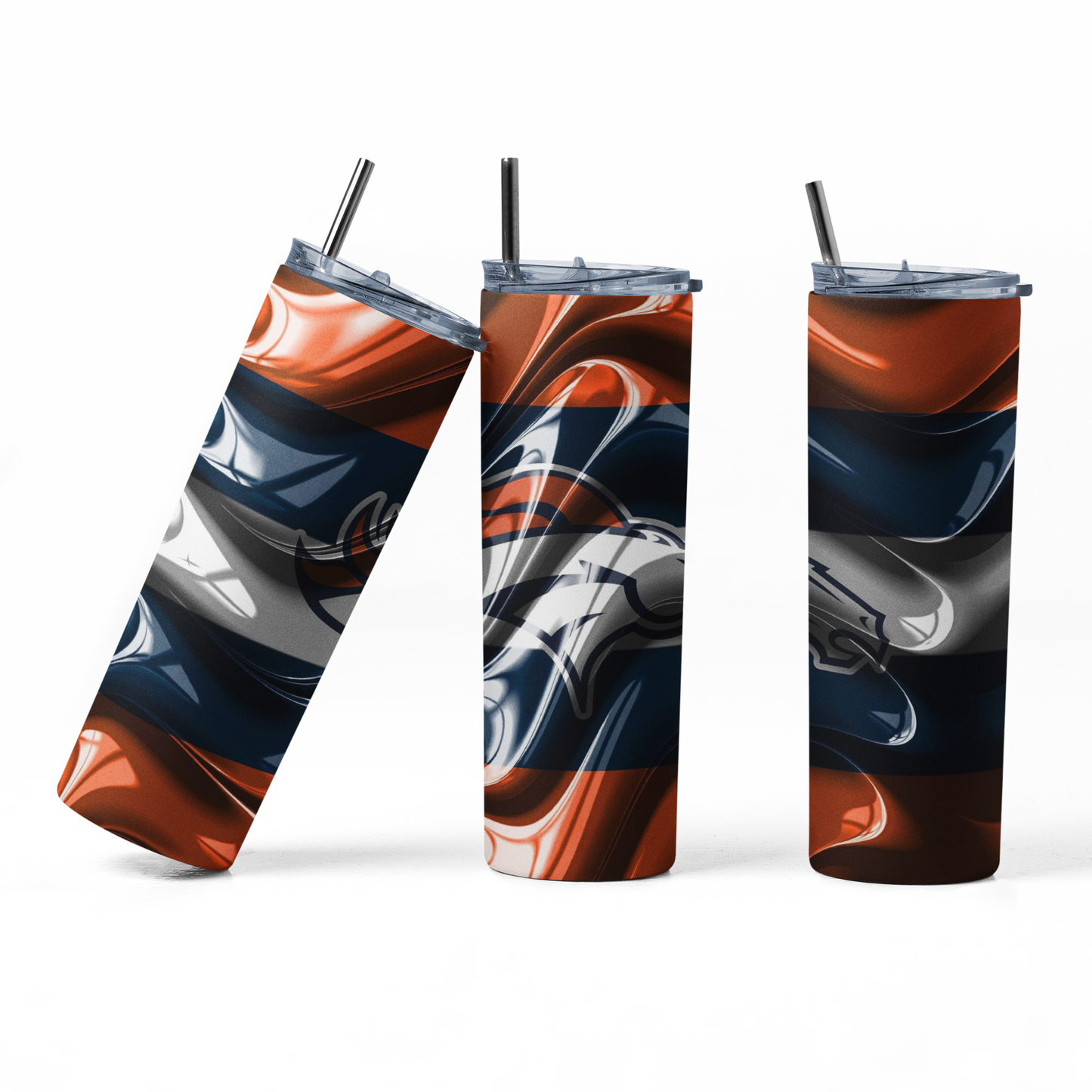 Denver Broncos Flag 20 oz. Tumbler