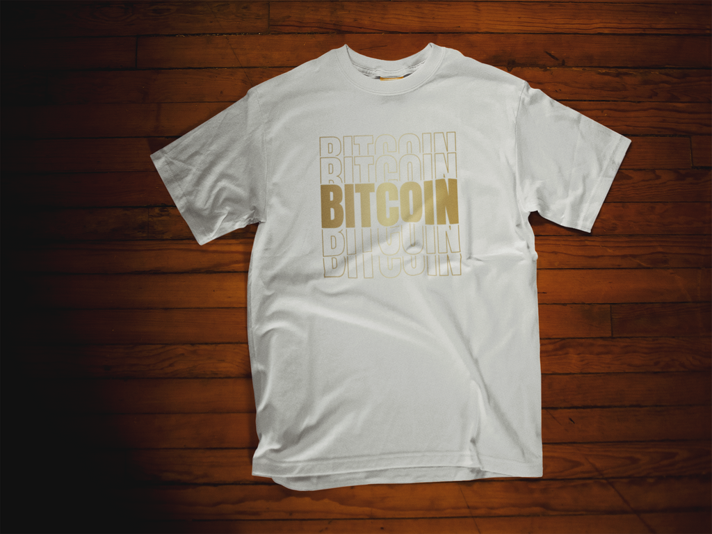 Bitcoin Gold Crew Neck T-Shirt