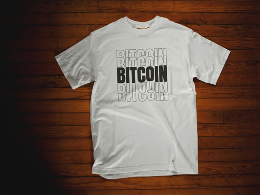 Bitcoin Black Crew Neck T-Shirt