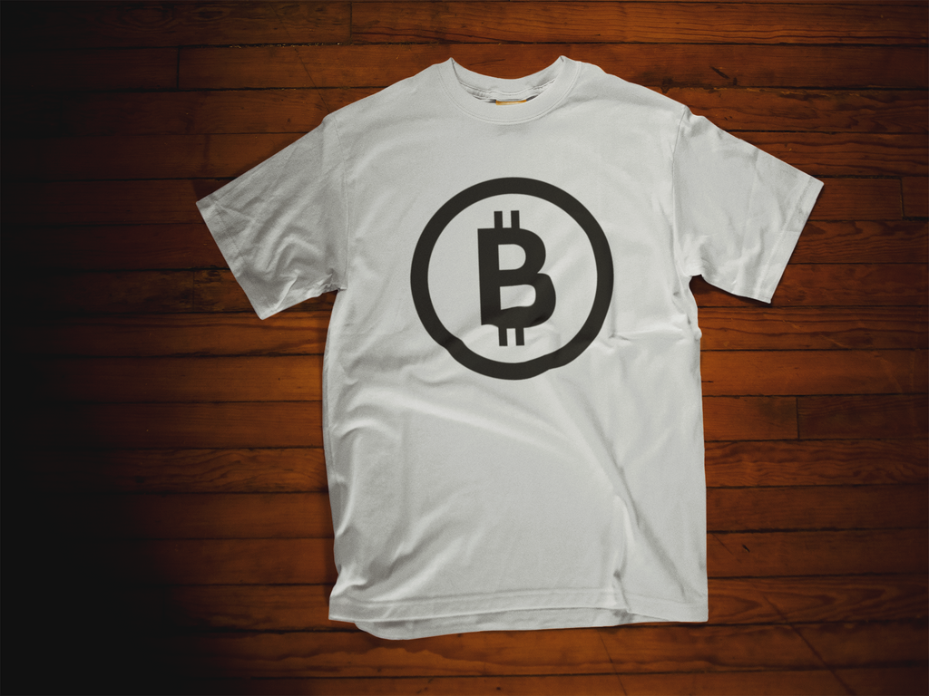 Bitcoin Circle Crew Neck T-Shirt