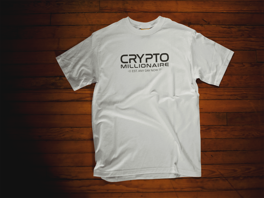 Crypto Millionaire Crew Neck T-Shirt