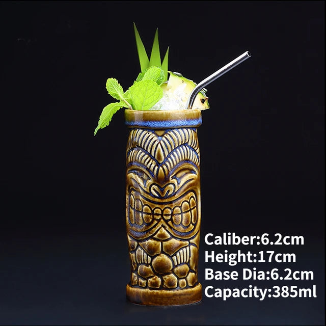 Hawaii Ceramic Tiki Mug