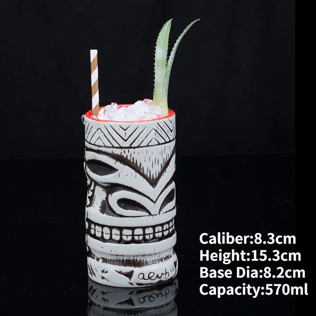 Hawaii Ceramic Tiki Mug