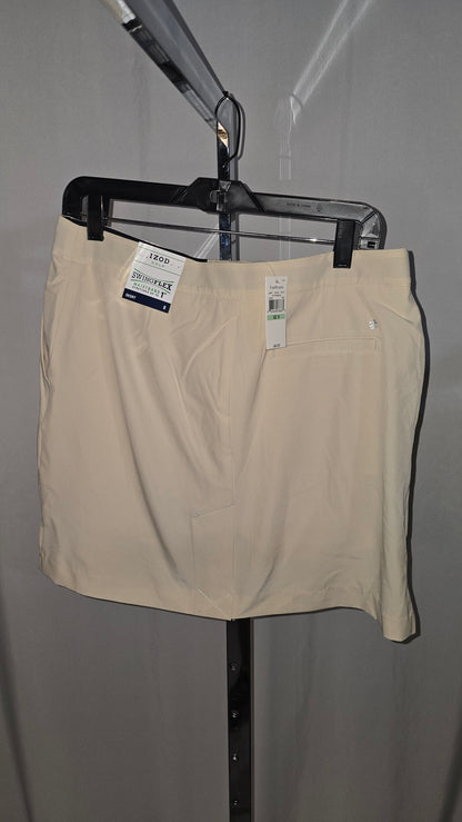 Izod women's Golf Skort - Tan - Size 8 - NWT