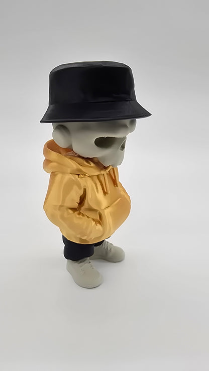 Shaka Brands 3D Printed Skull Streetwear Figurine
