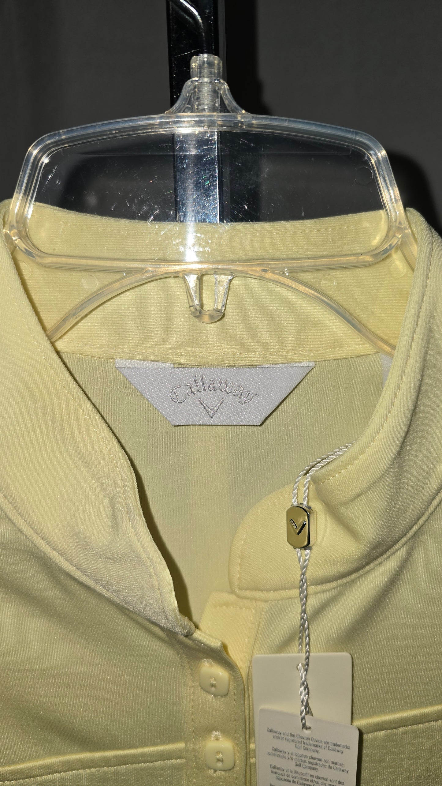 Callaway Women's Ice Yellow Polo - Large