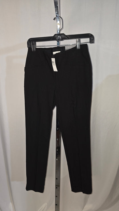 Van Heusen, Women's super stretch, pull on ankle Dress Pants - Black - Size 0 - NWT