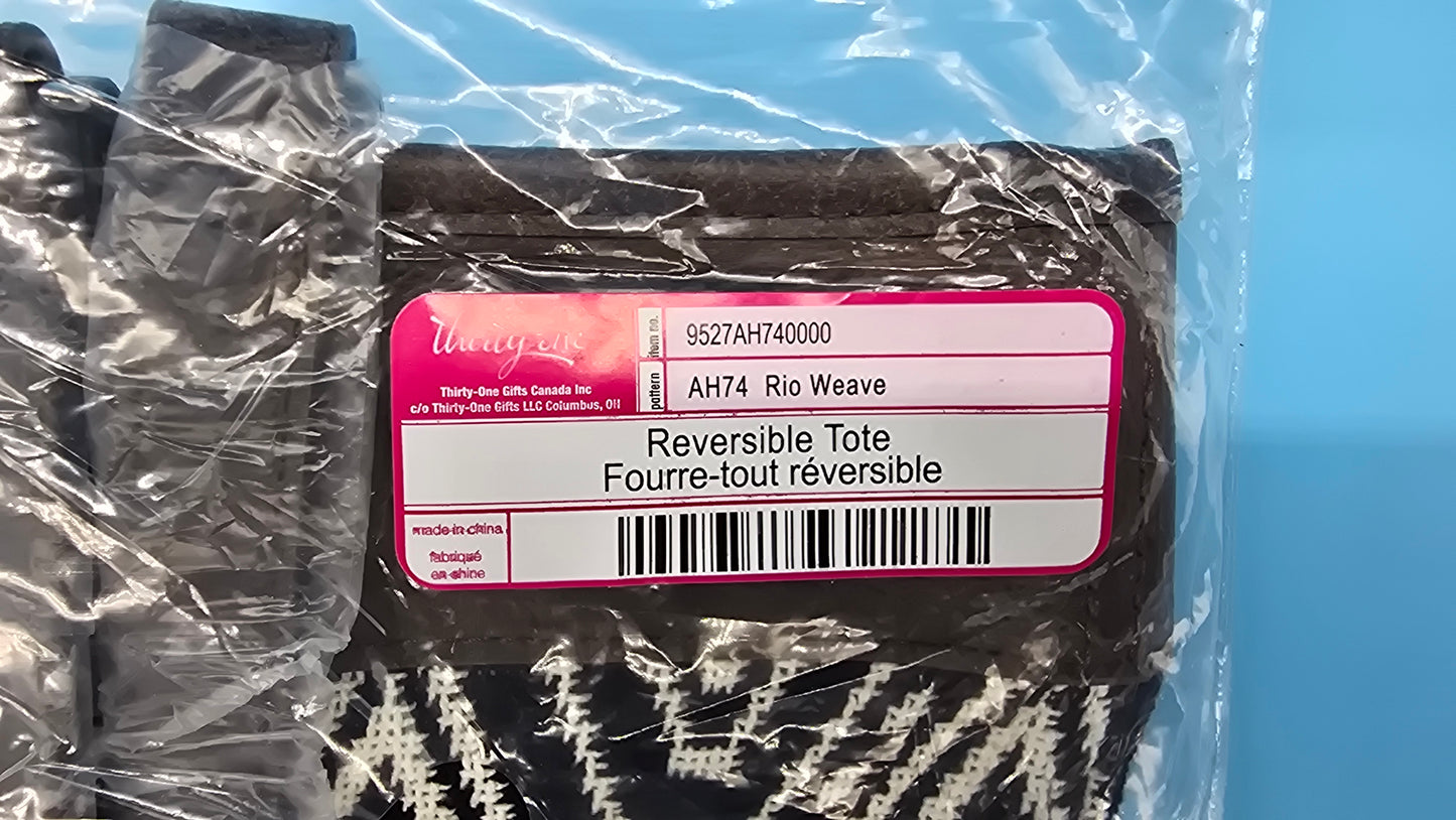 Thirty-One Gifts Reversible Tote *Rio Weave*