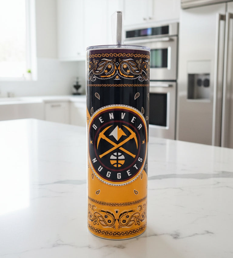 Denver Nuggets Bandana Style 20oz Team Tumbler
